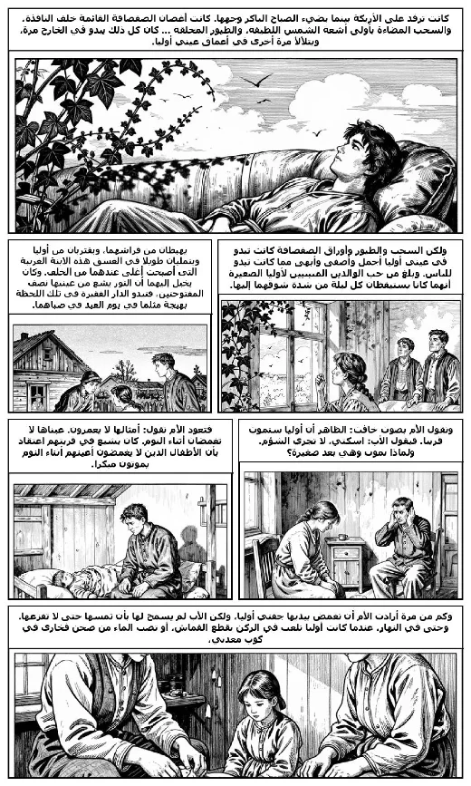 Olya manga adaptation by Andrei Platonov · Page 3