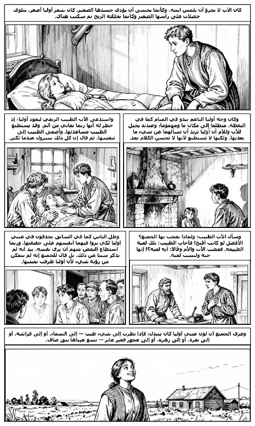 Olya manga adaptation by Andrei Platonov · Page 4