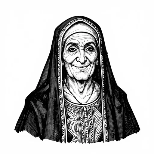 Dhat al-Dawahi, The cunning old woman, character in One Thousand and One Nights