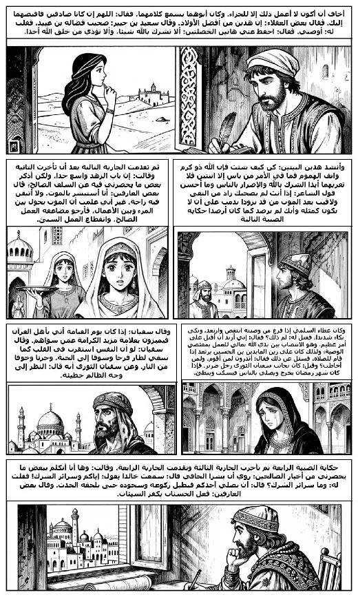 One Thousand and One Nights manga adaptation by Folk tradition · Page 4