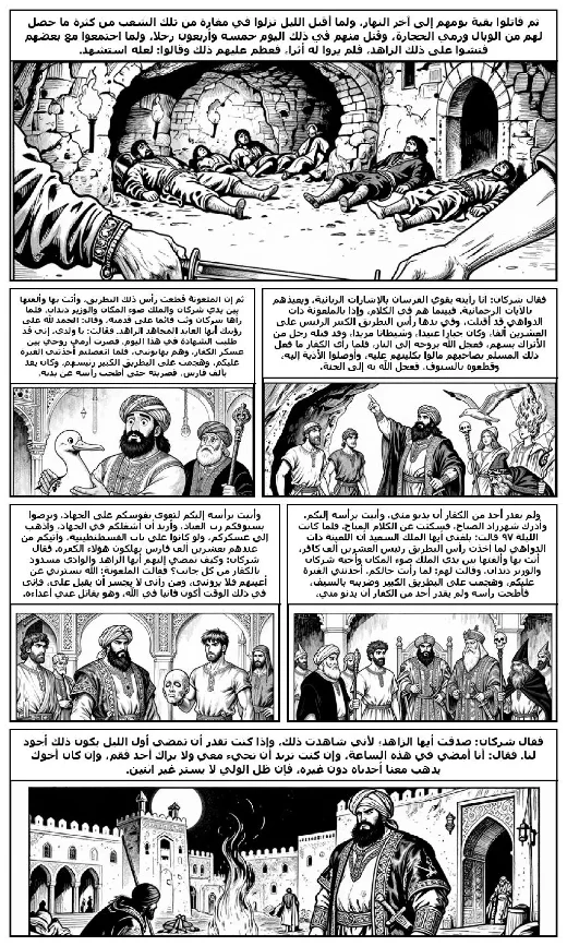 One Thousand and One Nights manga adaptation by Folk tradition · Page 3