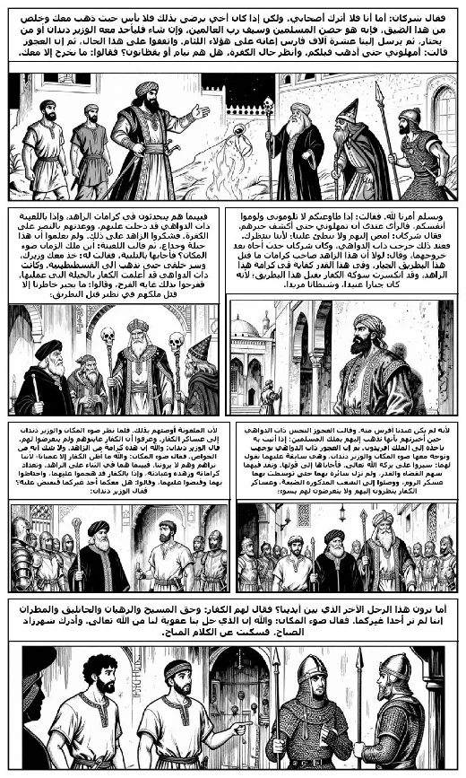 One Thousand and One Nights manga adaptation by Folk tradition · Page 4