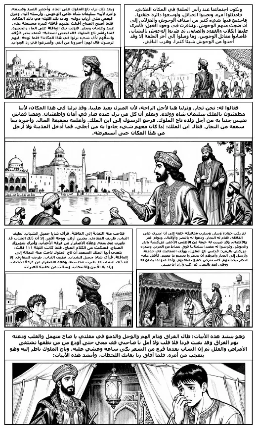 One Thousand and One Nights manga adaptation by Folk tradition · Page 2