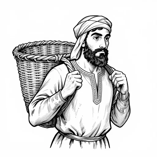 The Porter, Porter, character in One Thousand and One Nights