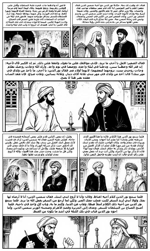 One Thousand and One Nights manga adaptation by Folk tradition · Page 2