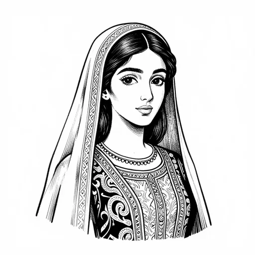Anis al-Jalis, The beautiful slave girl, character in One Thousand and One Nights
