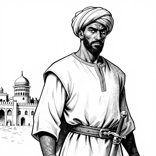 Masrur the Swordsman, The Caliph's executioner, character in One Thousand and One Nights