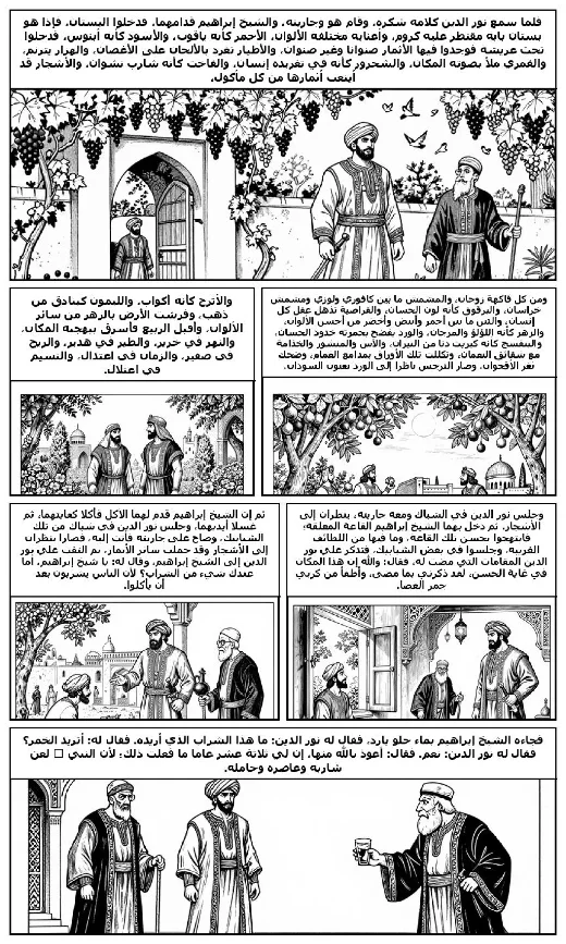 One Thousand and One Nights manga adaptation by Folk tradition · Page 3