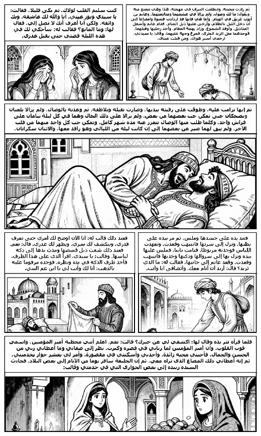 One Thousand and One Nights manga adaptation by Folk tradition · Page 2