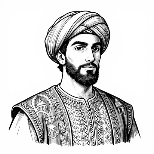 Sharkan, The warrior prince, character in One Thousand and One Nights