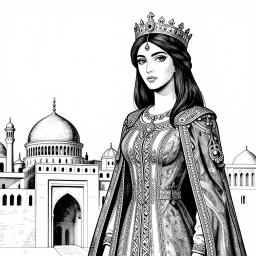 Queen Abriza, Queen of the Rum, character in One Thousand and One Nights