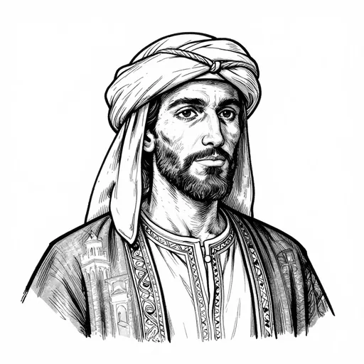 The Bedouin, A poor Bedouin, character in One Thousand and One Nights