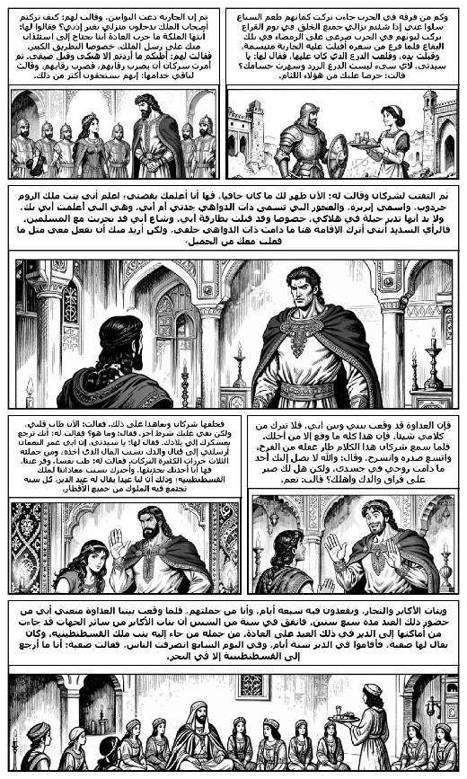 One Thousand and One Nights manga adaptation by Folk tradition · Page 2