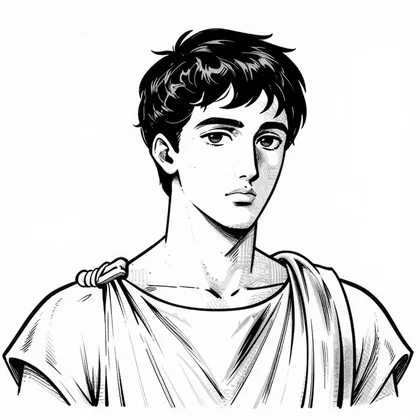 Hippomenes, A bold young man who challenges Atalanta, character in Oriental Legends