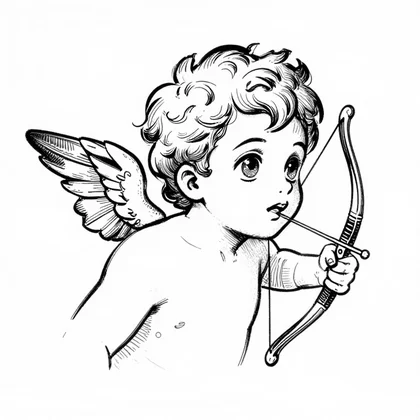 Cupid, The little god of love, character in Oriental Legends