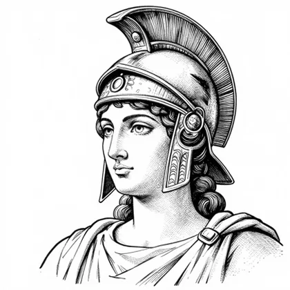 Minerva (Athena), Goddess of wisdom, character in Oriental Legends