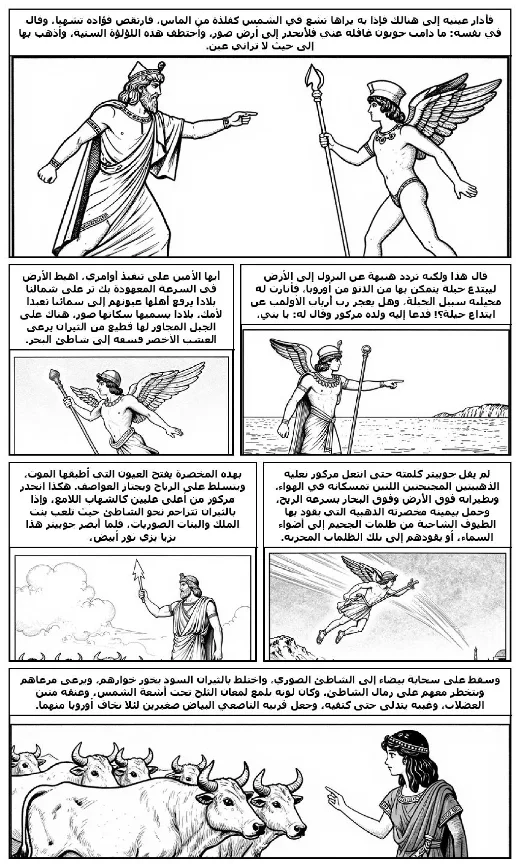 Oriental Legends manga adaptation by Karam Bustani · Page 3