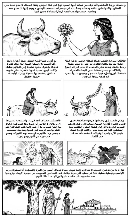 Oriental Legends manga adaptation by Karam Bustani · Page 4
