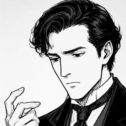 Sherlock Holmes, The famous detective of Baker Street, character in The Adventure of the Solitary Cyclist