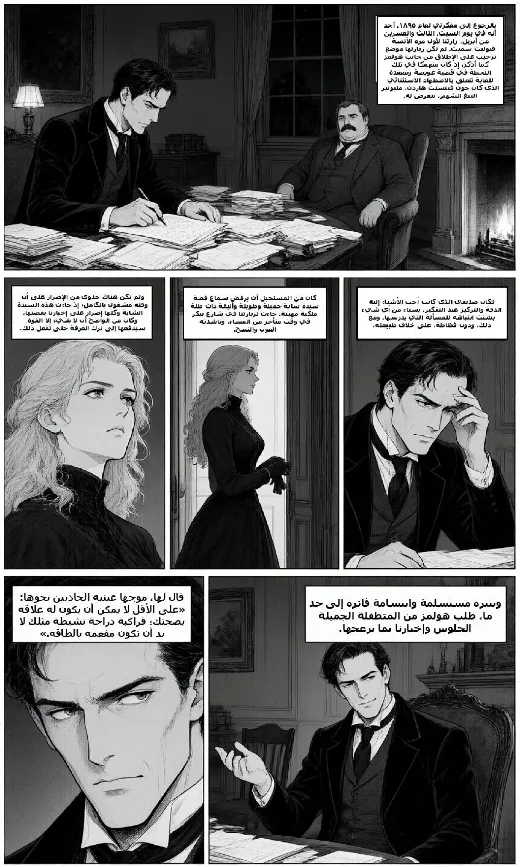 The Adventure of the Solitary Cyclist manga adaptation by Arthur Conan Doyle · Page 2
