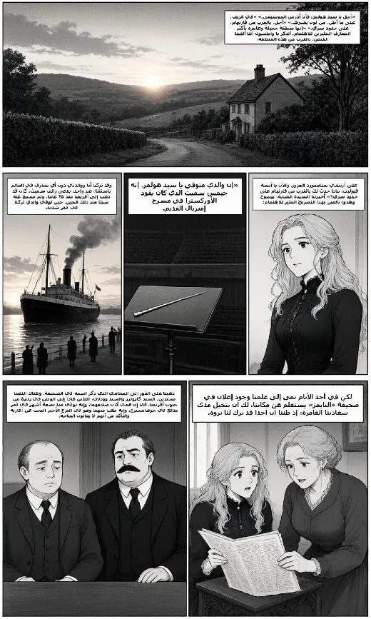 The Adventure of the Solitary Cyclist manga adaptation by Arthur Conan Doyle · Page 4