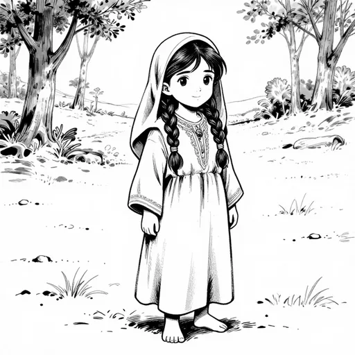 Nadia, The woodcutter's daughter, character in Tahir and Nadia