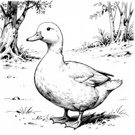 The Duck, The helpful duck, character in Tahir and Nadia