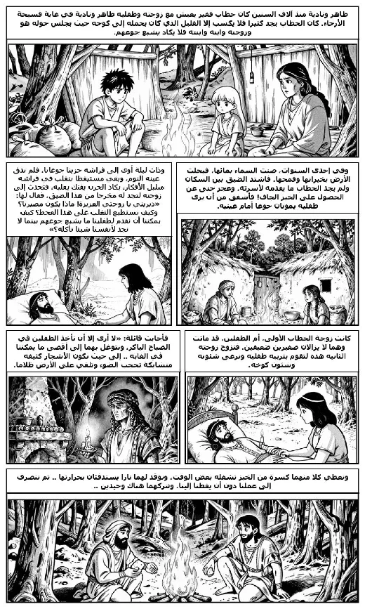 Tahir and Nadia manga adaptation by Amin Salameh · Page 1