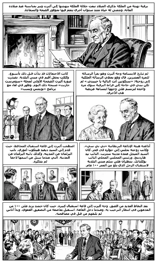 Telegram from the Queen manga adaptation by Jeffrey Archer · Page 1