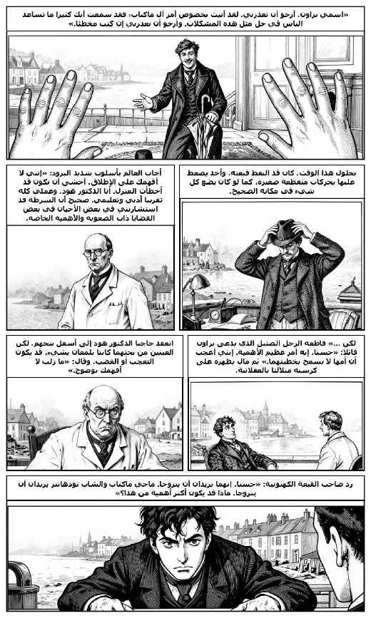 The Absence of Mr Glass manga adaptation by G. K. Chesterton · Page 4