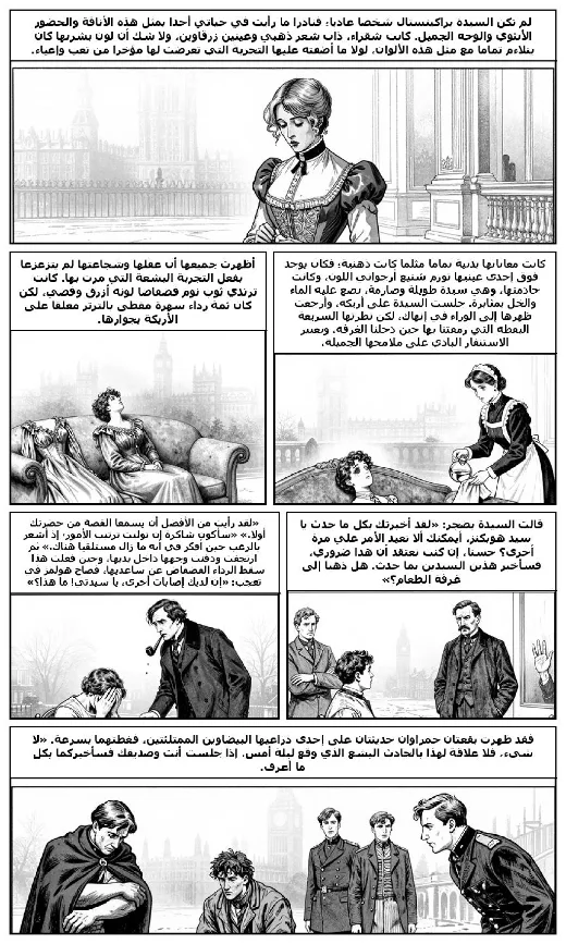 The Adventure of Abbey Grange manga adaptation by Arthur Conan Doyle · Page 4