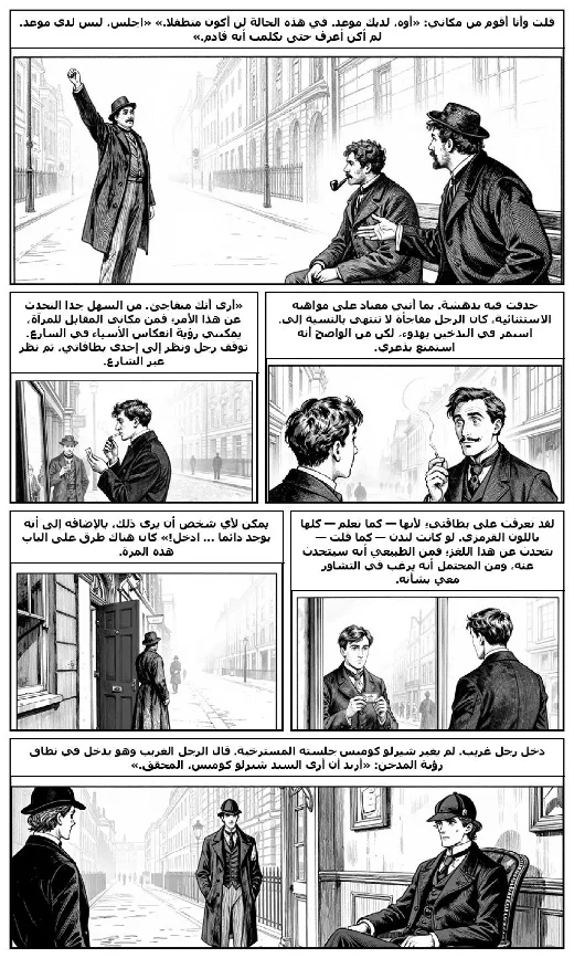 The Adventures of Sherlaw Kombs manga adaptation by Robert Barr · Page 3