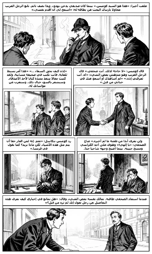 The Adventures of Sherlaw Kombs manga adaptation by Robert Barr · Page 4
