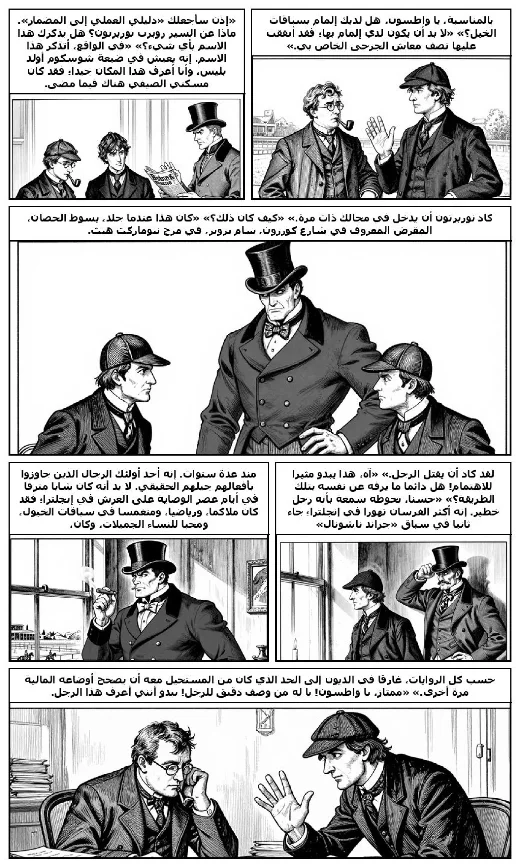 The Adventure of Shoscombe Old Place manga adaptation by Arthur Conan Doyle · Page 2