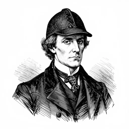 Sherlock Holmes, Famous Detective, character in The Adventure of the Blanched Soldier