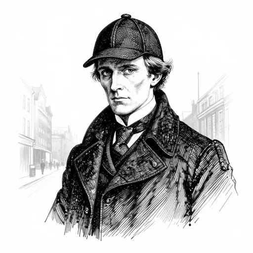 Sherlock Holmes, The detective, character in The Adventure of the Creeping Man
