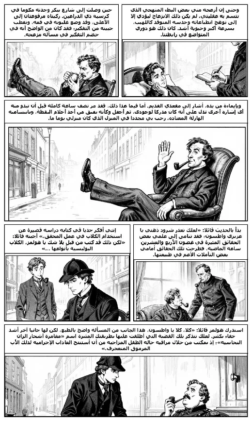 The Adventure of the Creeping Man manga adaptation by Arthur Conan Doyle · Page 2