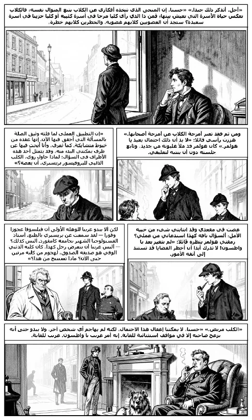 The Adventure of the Creeping Man manga adaptation by Arthur Conan Doyle · Page 3