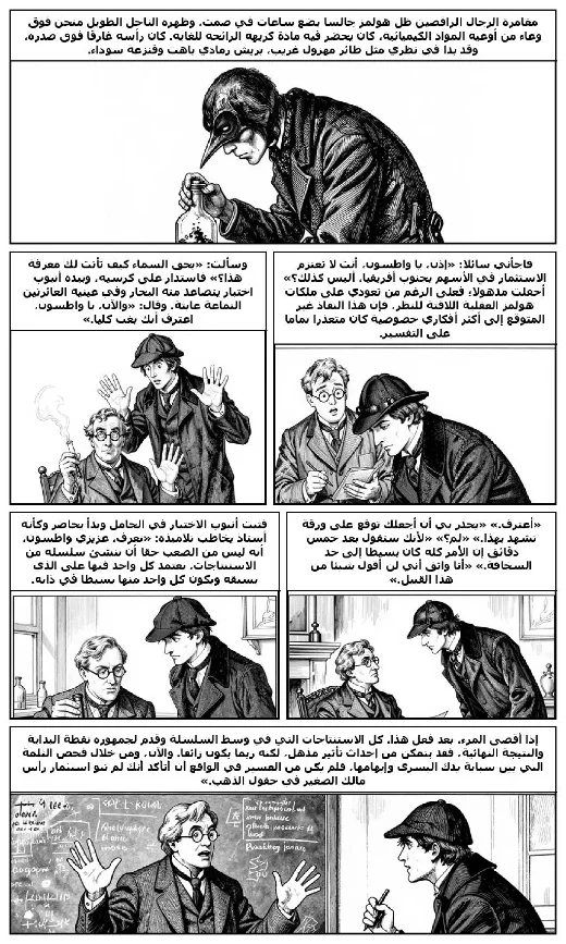 The Adventure of the Dancing Men manga adaptation by Arthur Conan Doyle · Page 1