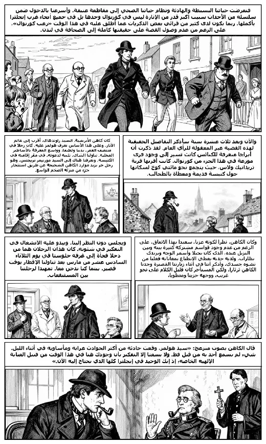The Adventure of the Devil's Foot manga adaptation by Arthur Conan Doyle · Page 3