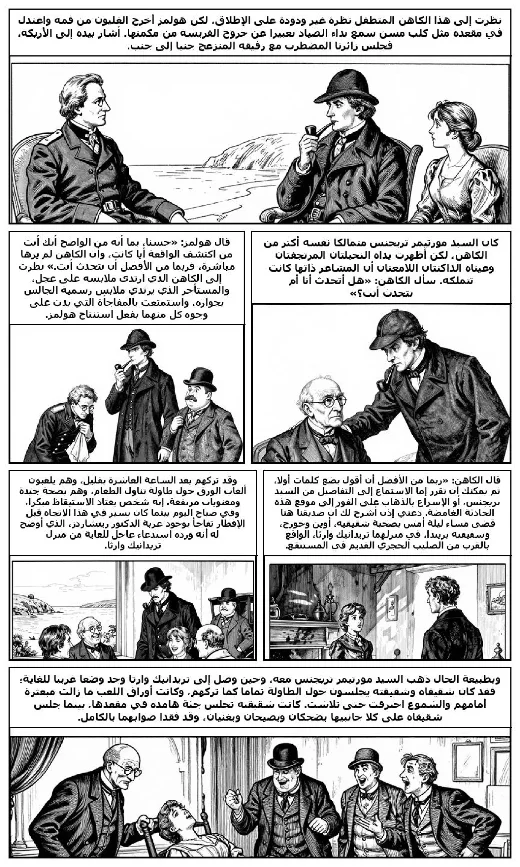 The Adventure of the Devil's Foot manga adaptation by Arthur Conan Doyle · Page 4