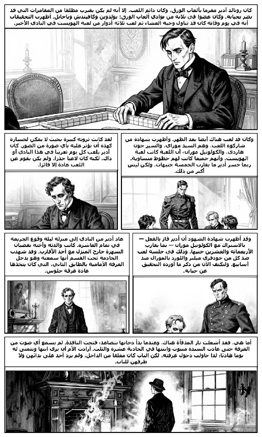 The Adventure of the Empty House manga adaptation by Arthur Conan Doyle · Page 3