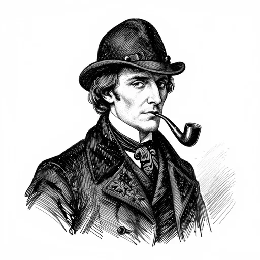 Sherlock Holmes, Famous Detective, character in The Adventure of the Mazarin Stone