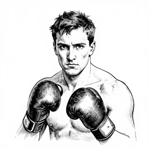 Sam Merton, Large Boxer, character in The Adventure of the Mazarin Stone