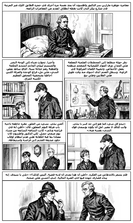 The Adventure of the Mazarin Stone manga adaptation by Arthur Conan Doyle · Page 1