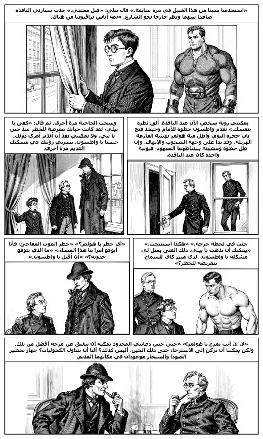 The Adventure of the Mazarin Stone manga adaptation by Arthur Conan Doyle · Page 4