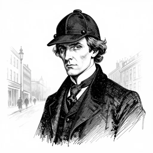 Sherlock Holmes, Detective, character in The Adventure of the Six Napoleons