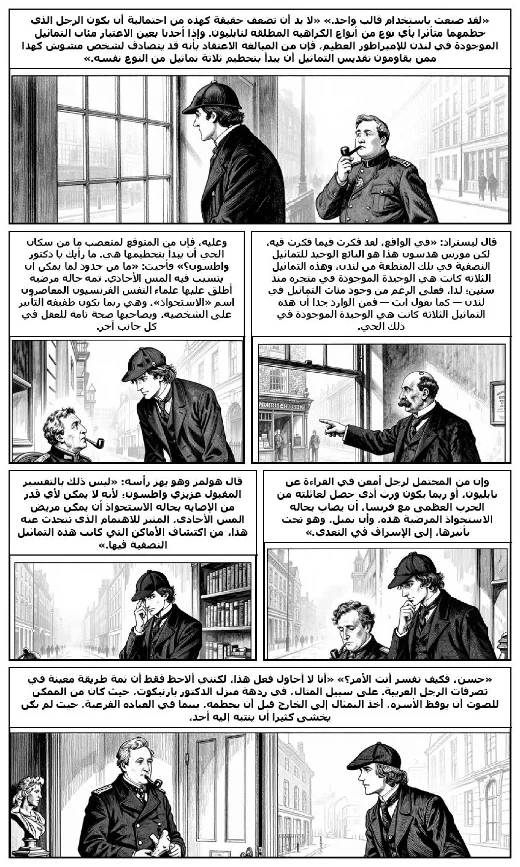 The Adventure of the Six Napoleons manga adaptation by Arthur Conan Doyle · Page 4