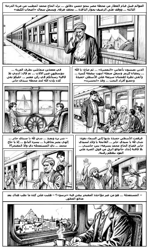 The Artists manga adaptation by Tawfiq al-Hakim · Page 1