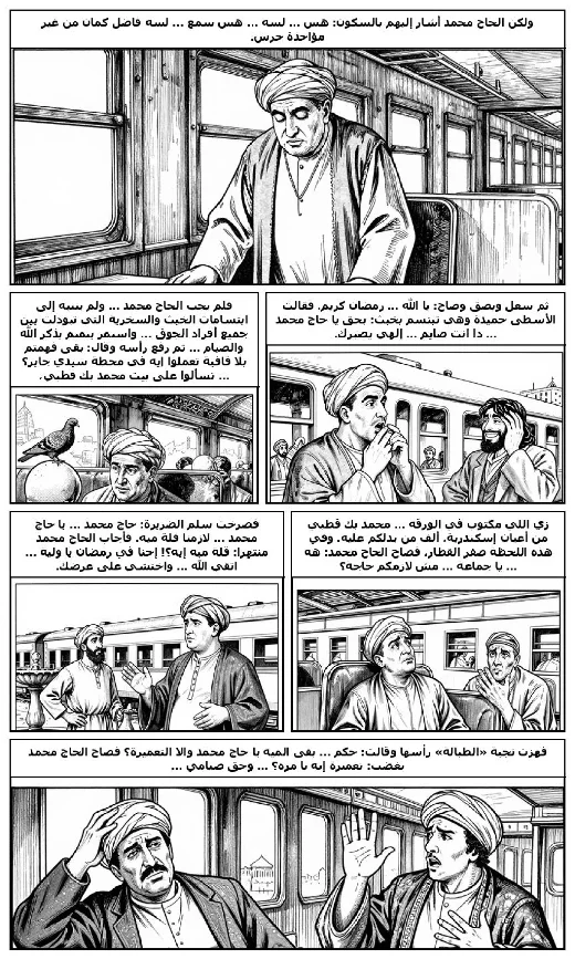 The Artists manga adaptation by Tawfiq al-Hakim · Page 3